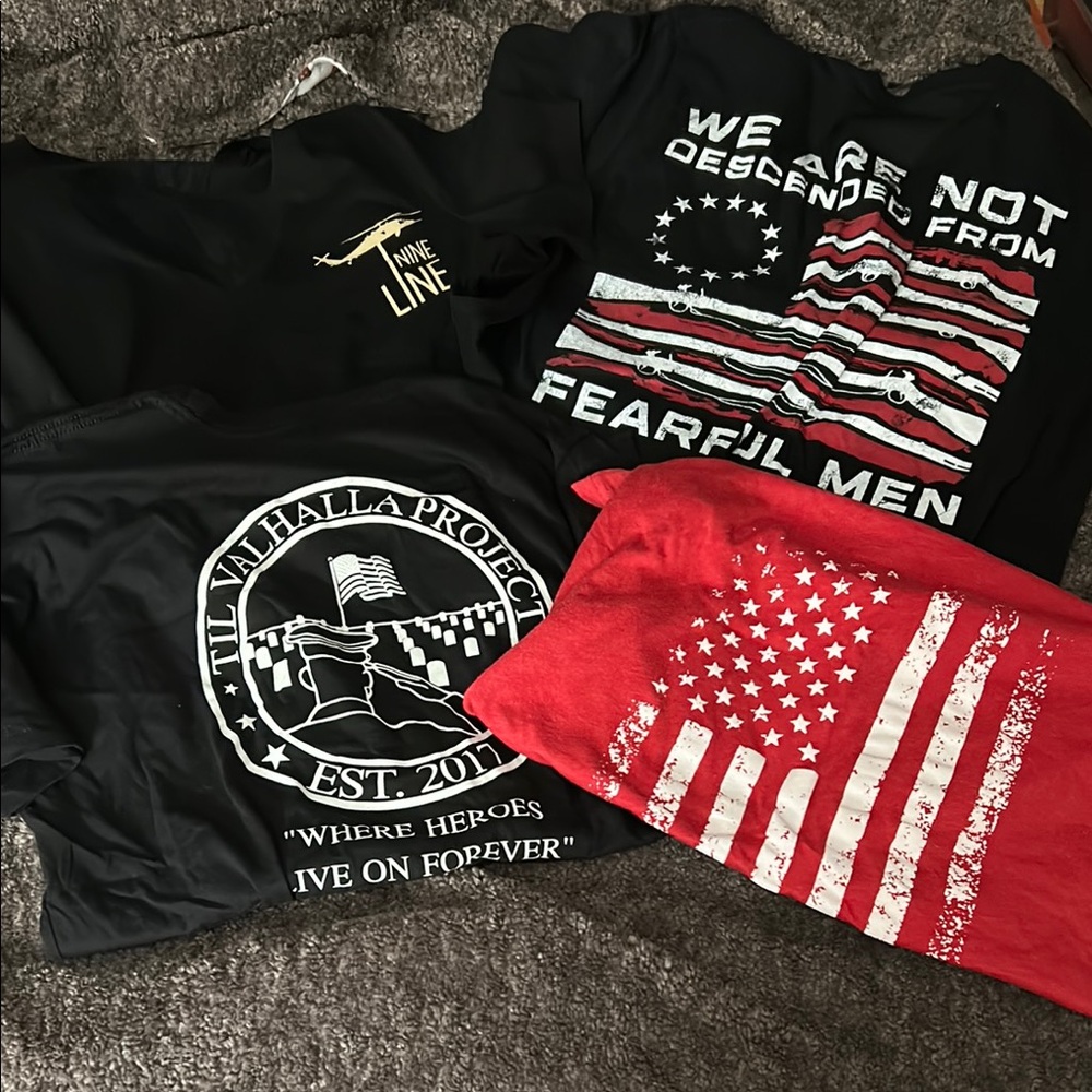 Patriotic T-Shirt - Bundle size medium